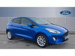 Blue Used 2020 Ford Fiesta Titanium Hatchback | £11,189 (Fair price)
