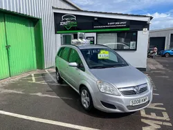 Silver Used 2008 Vauxhall Zafira MPV | £1,650 (Fair price)