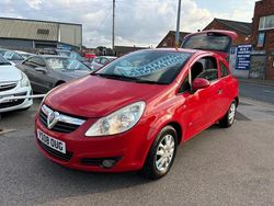 Red Used 2008 Vauxhall Corsa Hatchback | £2,495