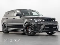 Black Used 2022 Land Rover Range Rover Sport SVR SUV | £55,995 (Fair price)