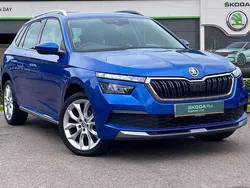 Race blue metallic Used 2022 Skoda Kamiq SE L SUV | £16,399 (Fair price)