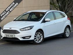 White Used 2016 Ford Focus Titanium Hatchback | £6,995 (Fair price)