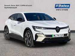 Solid glacier white Used 2024 Renault Megane E-Tech Iconic Hatchback | £24,000 (Expensive)