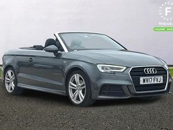 Grey Used 2017 Audi A3 Cabriolet S-Line Cabriolet | £14,499 (Fair price)