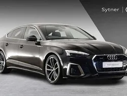 Black Used 2022 Audi A5 Sportback S-Line Hatchback | £27,000 (Fair price)