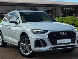 White Used 2024 Audi Q5 S-Line SUV | £34,980 (Good price)
