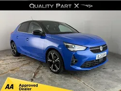 Blue Used 2021 Vauxhall Corsa Ultimate Hatchback | £10,499 (Good price)