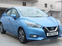 Blue Used 2017 Nissan Micra Acenta Hatchback | £8,999 (Fair price)