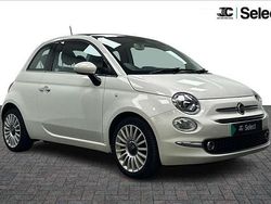 White Used 2019 Fiat 500 Lounge Hatchback | £7,800 (Fair price)