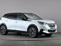 White Used 2021 Peugeot e-2008 Premium SUV | £12,998 (Fair price)