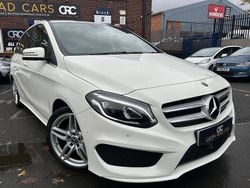White Used 2018 Mercedes B200 AMG line MPV | £8,490 (Fair price)