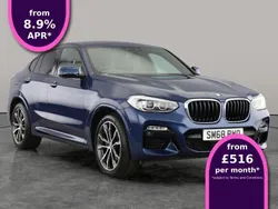 Blue Used 2019 BMW X4 M Sport SUV | £30,561 (Good price)