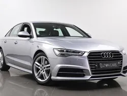 Silver Used 2015 Audi A6 S-Line Sedan | £9,999 (Fair price)