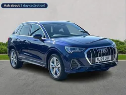 Blue Used 2025 Audi Q3 S-Line SUV | £34,903 (Fair price)
