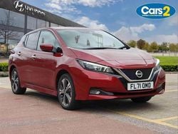 Red Used 2021 Nissan Leaf N-Connecta Hatchback | £11,490 (Good price)