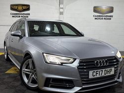 Silver Used 2017 Audi A4 S-Line Estate | £10,450 (Fair price)