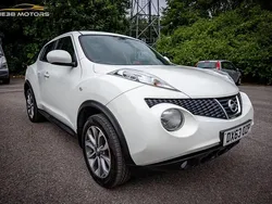White Used 2013 Nissan Juke Tekna SUV | £3,295 (Fair price)