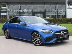 Blue Used 2024 Mercedes C200 AMG Line Premium Plus Sedan | £39,485