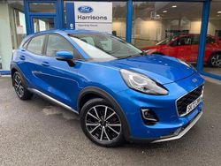 Blue Used 2022 Ford Puma Titanium Hatchback | £16,995 (Fair price)