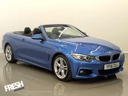 Blue Used 2016 BMW 420 M Sport Cabriolet | £13,190 (Fair price)