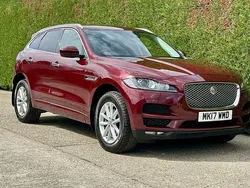 Red Used 2017 Jaguar F-Pace Prestige SUV | £11,995 (Fair price)
