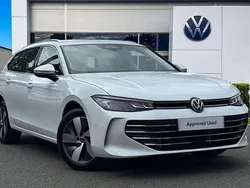 White New 2024 VW Passat Life Estate | £29,490