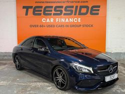 Blue Used 2018 Mercedes CLA180 AMG line Sedan | £11,995 (Fair price)