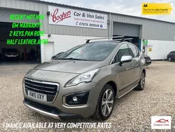 Grey Used 2015 Peugeot 3008 Allure Hatchback | £6,250 (Fair price)