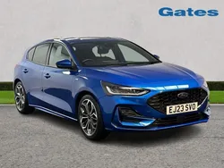 Blue Used 2023 Ford Focus ST-Line X Hatchback | £19,499 (A bit pricey)