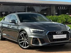 Grey Used 2022 Audi A5 S-Line Coupe | £27,980 (A bit pricey)