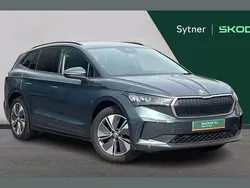 Quartz grey metallic Used 2021 Skoda Enyaq iV ecoSuite SUV | £17,500 (A bit pricey)
