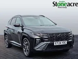 Black Used 2024 Hyundai Tucson N Line SUV | £24,995 (Fair price)