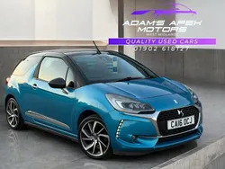 Blue Used 2016 DS Automobiles DS3 Cabriolet Prestige Cabriolet | £3,996 (Fair price)