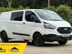 White Used 2018 Ford Transit Custom | £7,490 (Fair price)