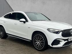 Manufaktur opalite white bright Used 2024 Mercedes GLC43 AMG Premium Plus Coupe | £68,980