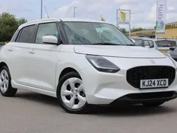 White Used 2024 Suzuki Swift Hatchback | £15,799 (Fair price)