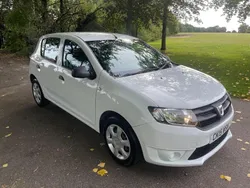 White Used 2015 Dacia Sandero Ambiance Hatchback | £4,495 (Fair price)