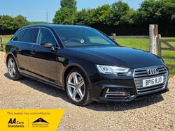 Black Used 2016 Audi A4 S-Line Estate | £8,495 (Fair price)