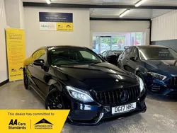 Black Used 2017 Mercedes C220 AMG Line Premium Coupe | £14,695 (A bit pricey)
