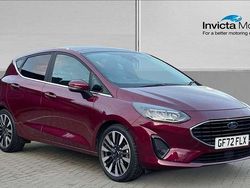 Red Used 2022 Ford Fiesta Titanium Hatchback | £15,741 (A bit pricey)