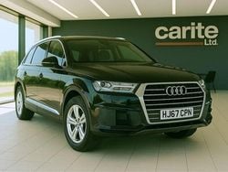 Black Used 2017 Audi Q7 S-Line SUV | £22,995 (Fair price)