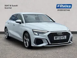 White Used 2023 Audi A3 S-Line Hatchback | £21,250 (Fair price)