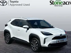 White Used 2021 Toyota Yaris Cross Design SUV | £18,500 (A bit pricey)