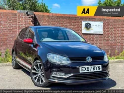 Black Used 2017 VW Polo Beats Hatchback | £8,699 (Fair price)