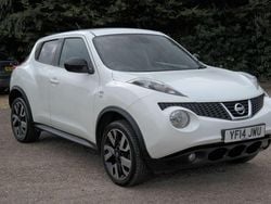White Used 2014 Nissan Juke N-TEC SUV | £4,695 (Fair price)