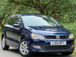 Blue Used 2012 VW Polo Match Hatchback | £6,750 (Fair price)