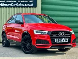 Red Used 2018 Audi Q3 Black Edition SUV | £17,495 (Good price)