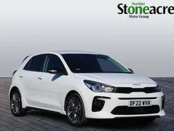 White Used 2022 Kia Rio 2 Hatchback | £14,997 (Fair price)