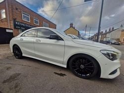 White Used 2017 Mercedes CLA220 AMG line Sedan | £10,495 (Fair price)