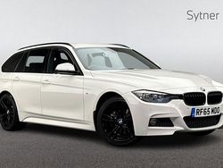 White Used 2015 BMW 330 M Sport Estate | £12,250 (Fair price)